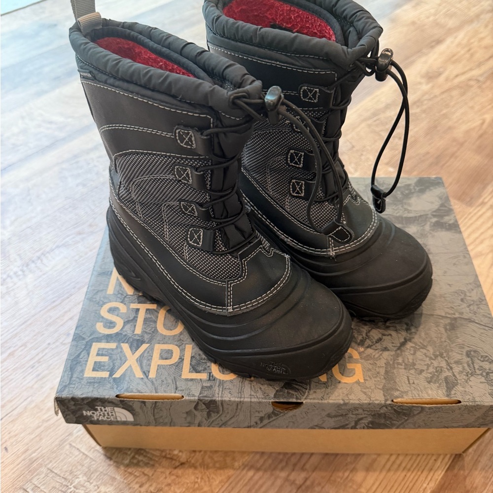 VGUC North Face Youth Alpenglow IV Boots